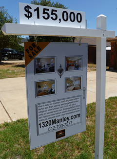 custom Shady Hollow for sale sign